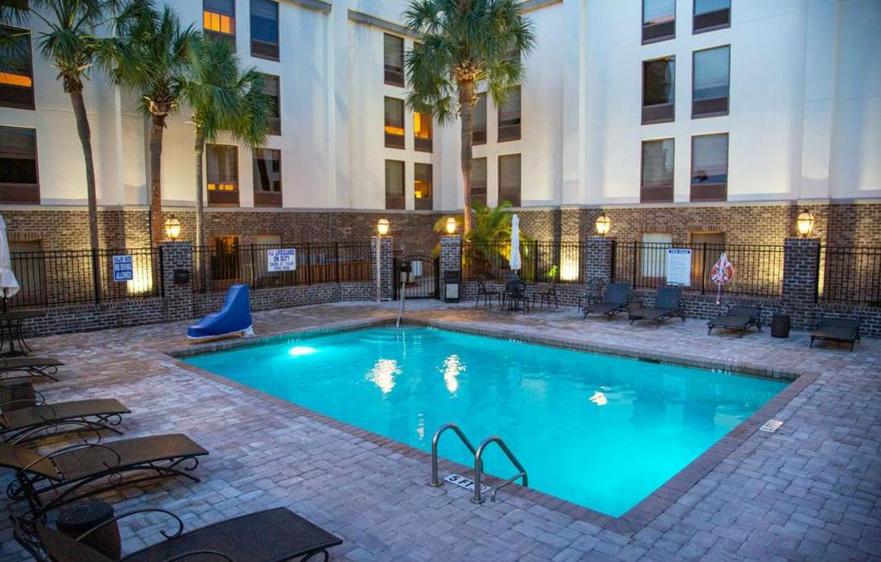 Hampton Inn Patriots Point Mount Pleasant Exterior foto